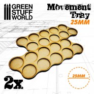 MDF Movement Trays 25mm x10...