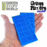 Silicone molds - Grass Paver | Terrain molds