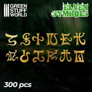 Elven Runes and Symbols | Photo etched Runes