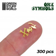 Ork Runes and Symbols | Photo etched Runes