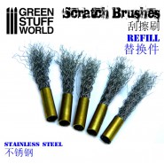 Scratch Brush Set Refill – Stainless Steel | Engraving tools