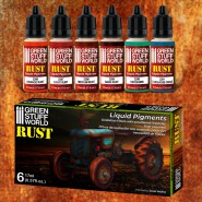 Liquid Pigments Set - Rust | Liquid pigments