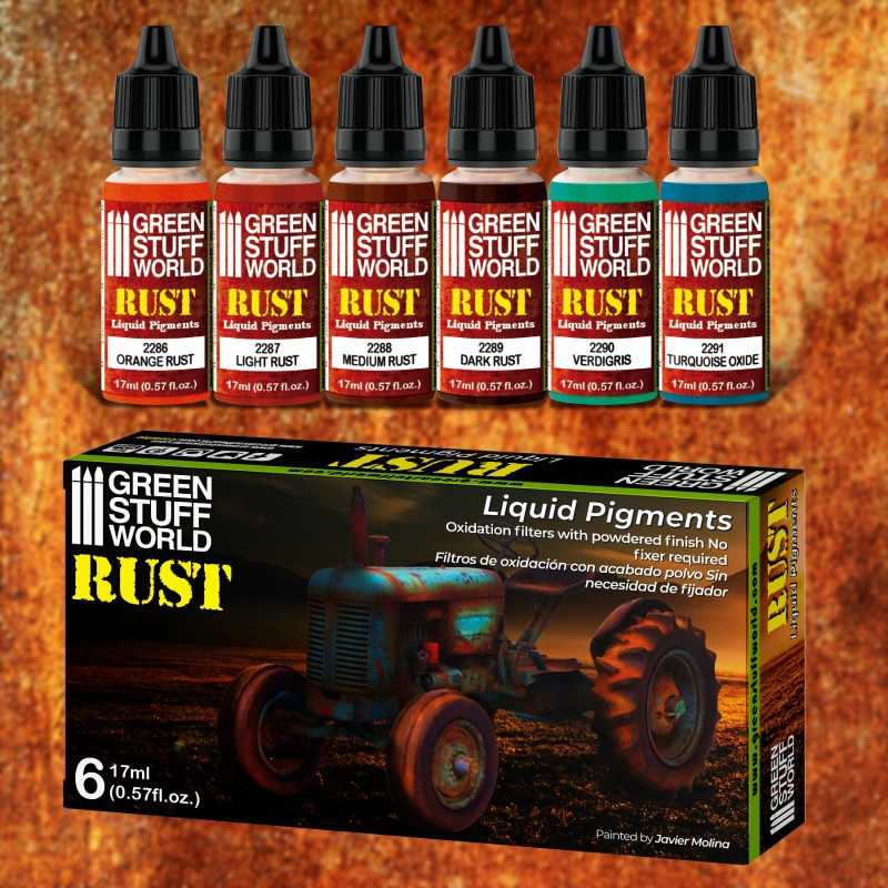 Liquid Pigments Set - Rust | Liquid pigments