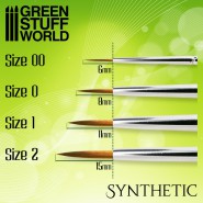 GREEN SERIES Synthetic Brush - Size 0 | Paint Brushes