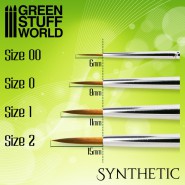 GREEN SERIES Synthetic Brush - Size 1 | Paint Brushes