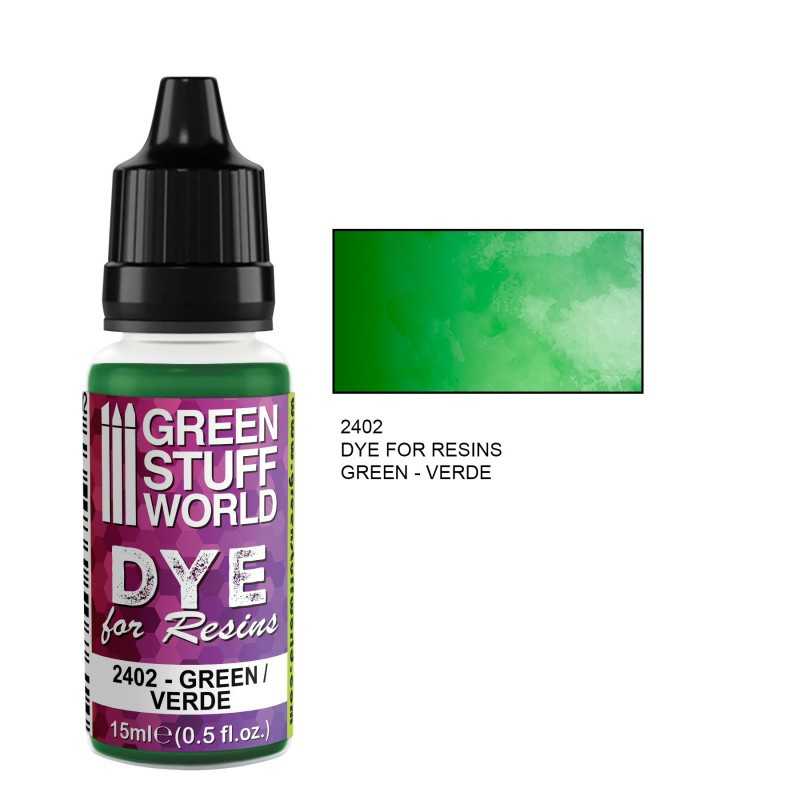 樹脂染料 綠色 - 樹脂染料