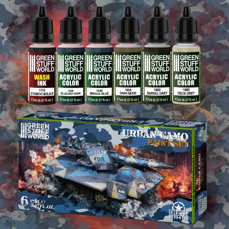 Paint Set - Urban Camo | Paint Sets