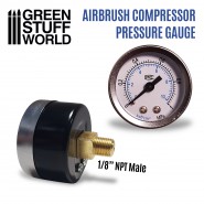 Airbrush Compressor Pressure Gauge | Airbrushing