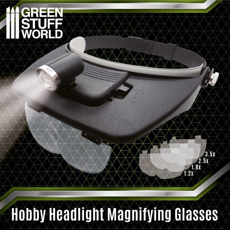 Head Light Magnifying Glasses | Airbrushing Accessories