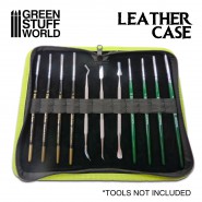 Premium Leather Case for Tools and Brushes | Modeling Tools
