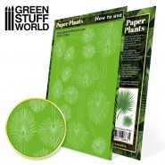 纸艺植物 - 盆栽棕榈树 - 纸艺植物