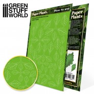 紙藝植物 - 牛蒡 - 紙藝植物