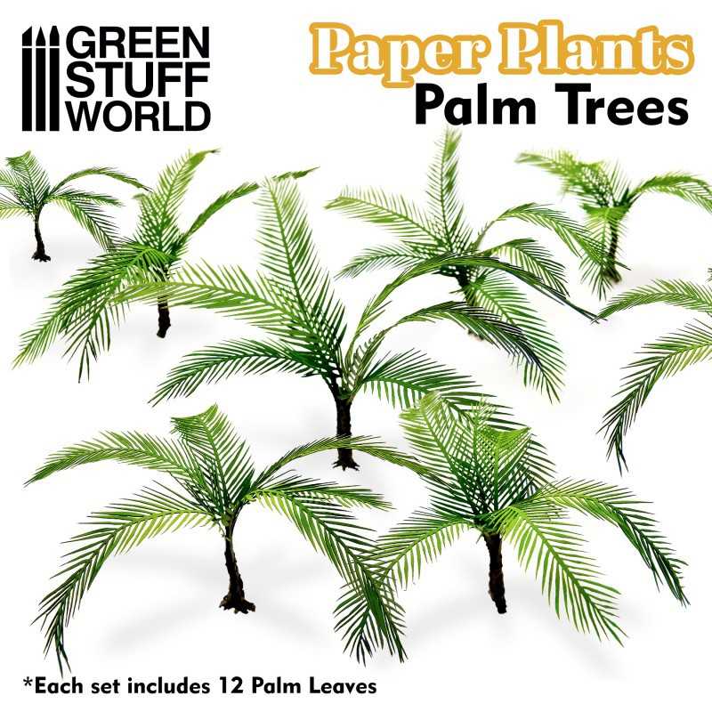 紙藝植物 - 棕櫚樹 - 紙藝植物