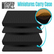Transport Case with Pick and Pluck Foam | For Miniatures