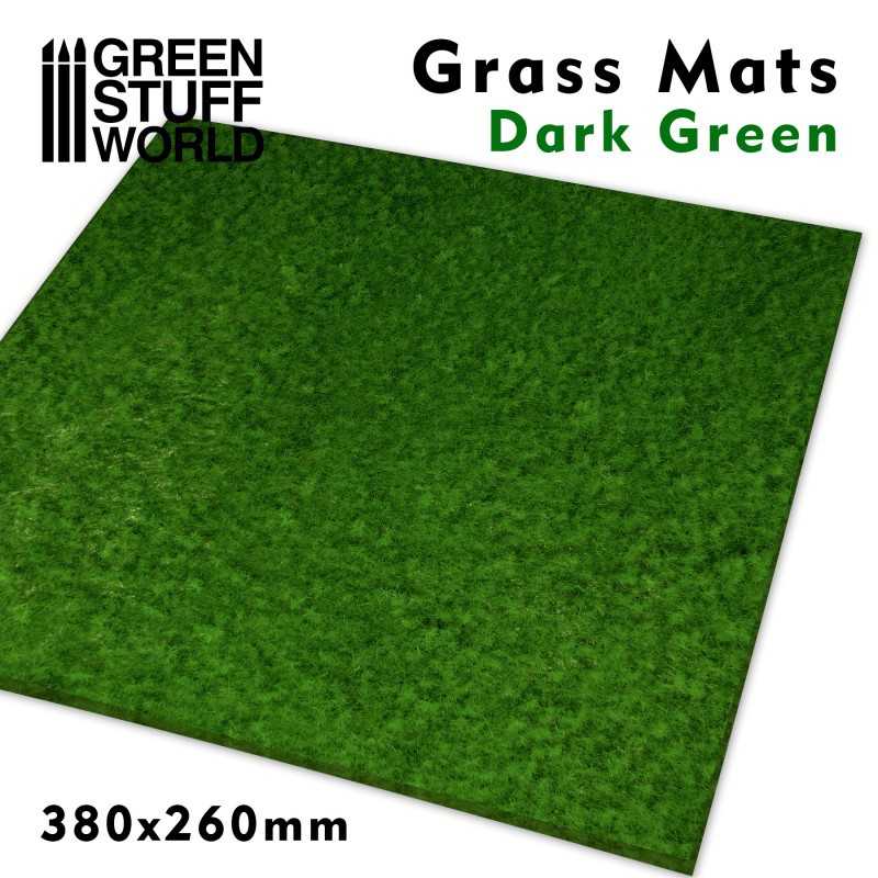 草皮 - 深绿色 - 片状草坪