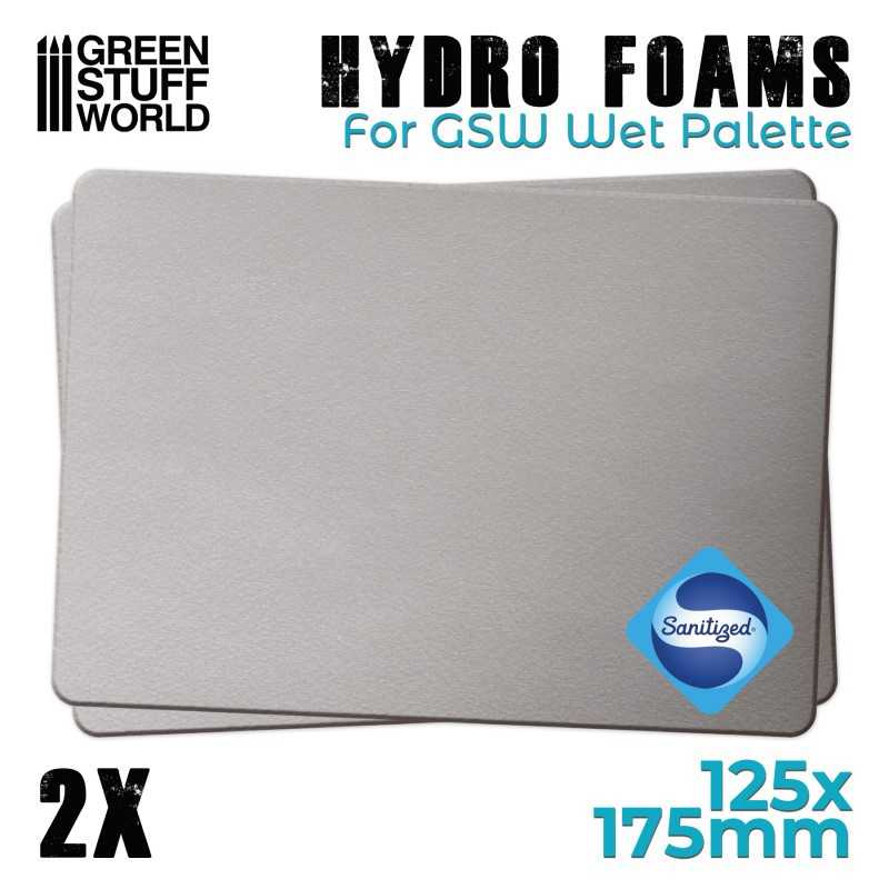 Hydro Foams x2 | Wet Palettes