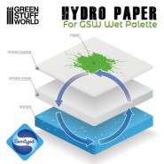 Hydro Paper x50 | Wet Palettes