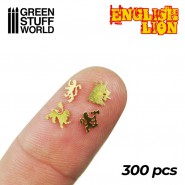 English Lion Symbols | Scenery and Resin