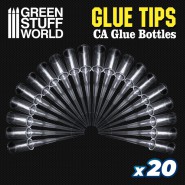 20x Precision tips for Super Glue Bottles | Glue tips