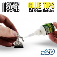 20x Precision tips for Super Glue Bottles | Glue tips