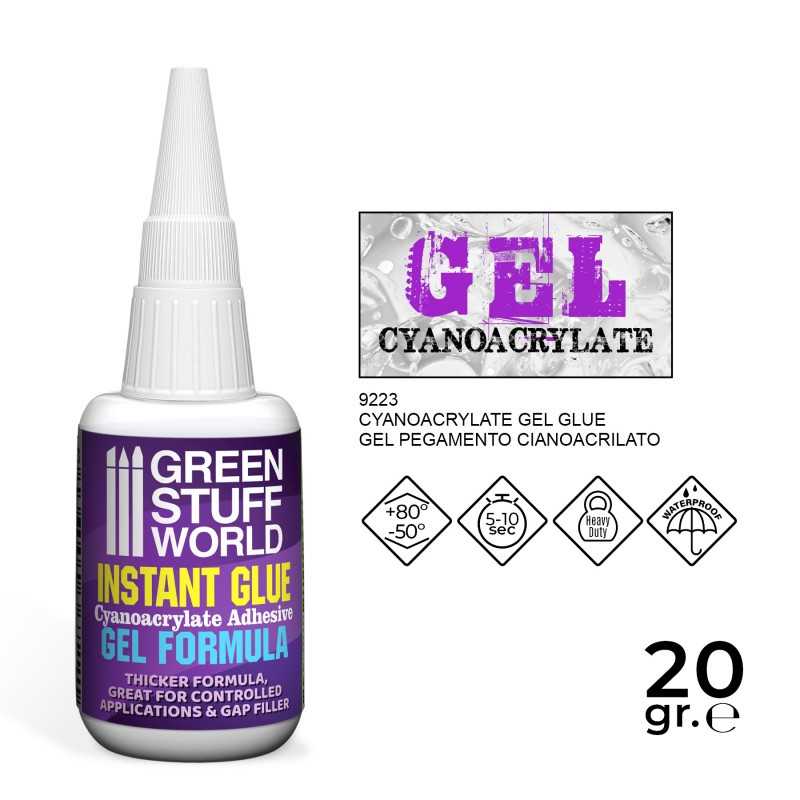 Cyanocrylate Adhesive 20gr. - GEL formula | Cyanoacrylate Glue
