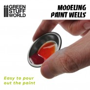 Modelling Paint Wells x6 | Paint Accesories