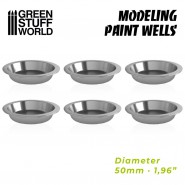 Modelling Paint Wells x6 | Paint Accesories