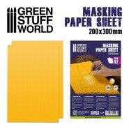 Masking Paper Sheets x2 | Masking tape