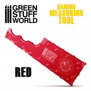 Gaming Measuring Tool - Red 8 inches | Markers and gaming rulers