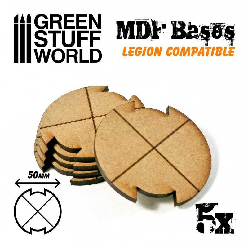 MDF Bases - Round 50 mm (Legion) | Star Wars Legion MDF bases