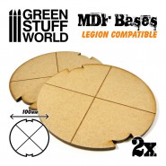 MDF Bases - Round 100 mm (Legion) | Star Wars Legion MDF bases