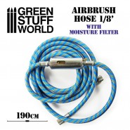 Airbrush Fabric Hose with Humidity Filter | Airbrushing