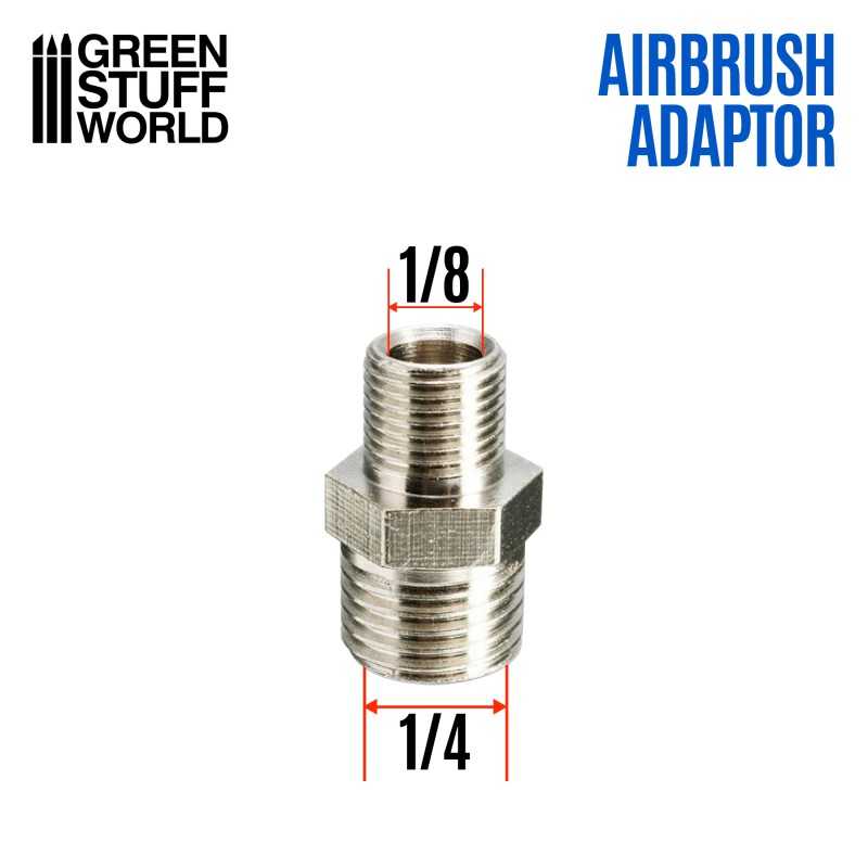 Airbrush Thread Adapter 1/4" to 1/8" | Airbrushing