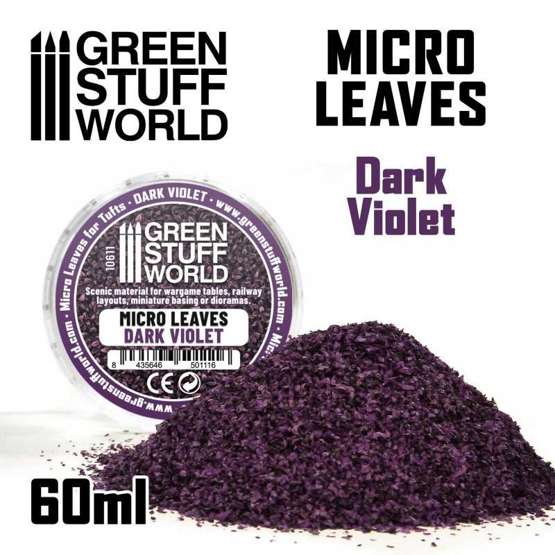 細葉 - 深紫色 Mix - 模型樹葉