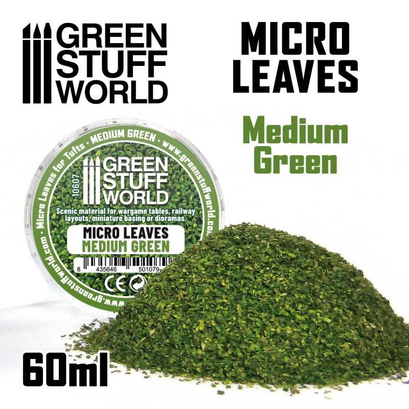 細葉 - 中綠色 Mix - 模型樹葉