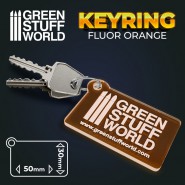 GSW logo 鑰匙扣 - 橙色