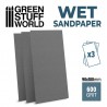 Wet Waterproof SandPaper 180x90mm - 600 grit
