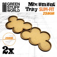 MDF 移动托盘 25mm x 5 - SLIM-FIT - 西格玛时代底座