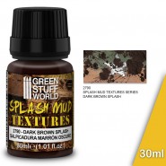 Splash Mud Textures - DARK BROWN 30ml | Splash Mud Textures