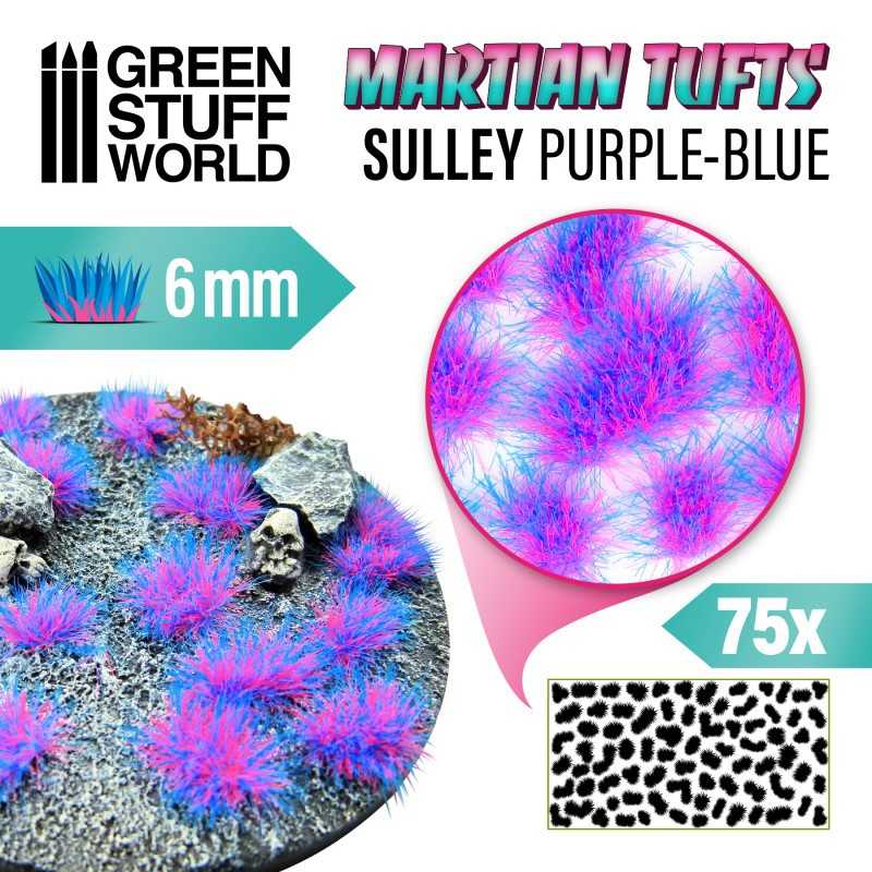 外星人荧光草 - SULLY PURPLE-BLUE - 6mm 外星人荧光草