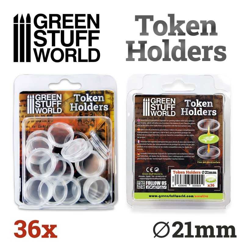 遊戲標識物/代幣 收納盒 21mm - Token收納盒