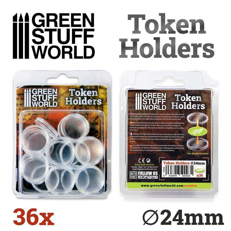 遊戲標識物/代幣 收納盒 24mm - Token收納盒