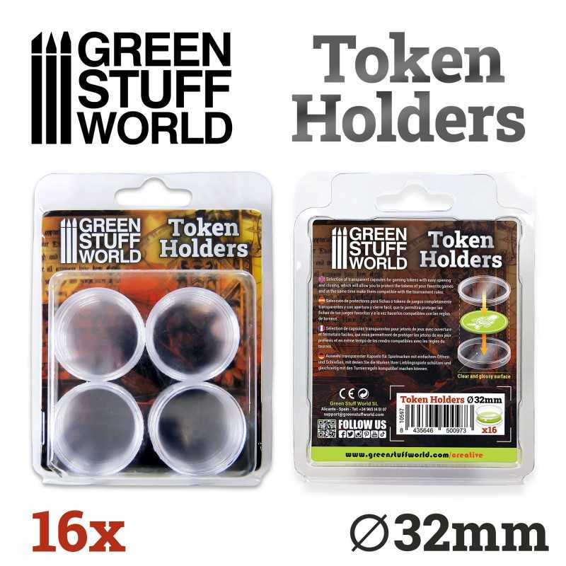 遊戲標識物/代幣 收納盒 32mm - Token收納盒