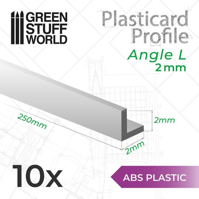 Plasticard型材 ANGLE-L 2 mm - 其它型材