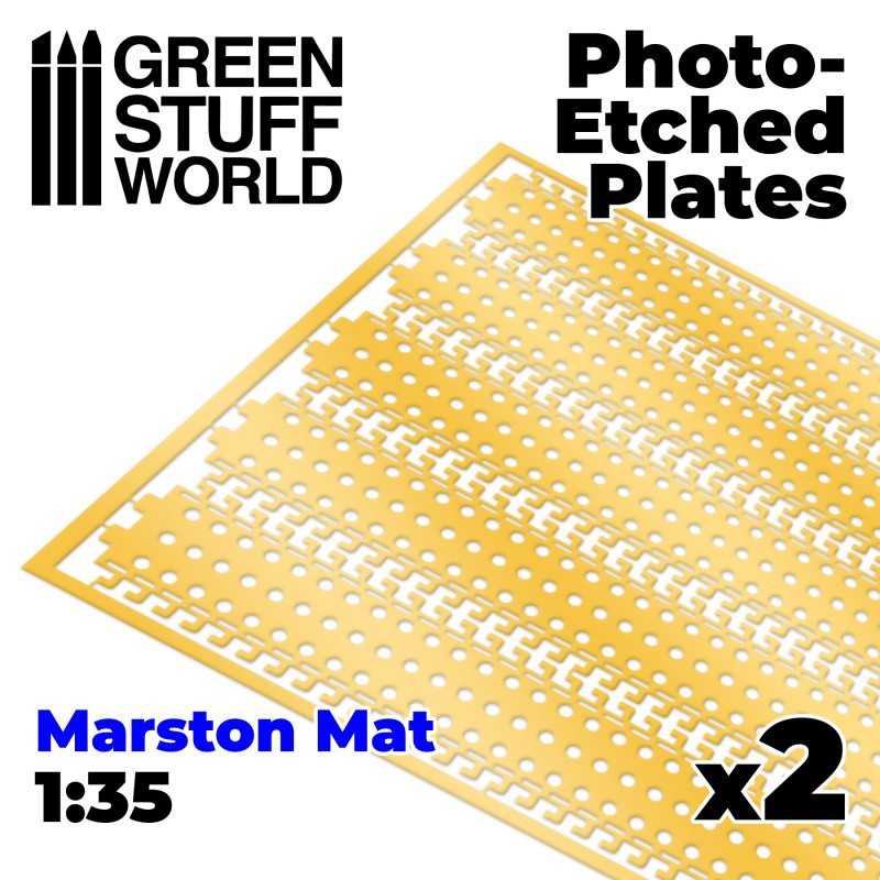 Photo etched - MARSTON MATS 1/35 | Photo etched Marston Mats
