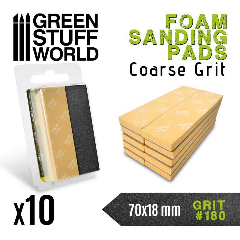 Foam Sanding Pads 180 grit | Flexible Sanding Pads