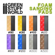 Foam Sanding Pads 280 grit | Flexible Sanding Pads