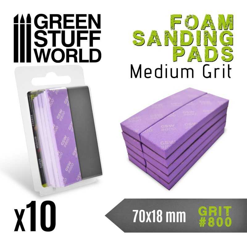 Foam Sanding Pads 800 grit | Flexible Sanding Pads