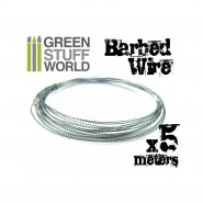 simulated BARBED WIRE - 1/32-1/35 Military (54mm) | Barbed wire