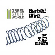 simulated BARBED WIRE - 1/65-1/72 (20mm) | Barbed wire
